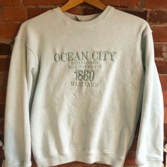 pacific & co Sweaters - Comfy beach crewneck (teal)